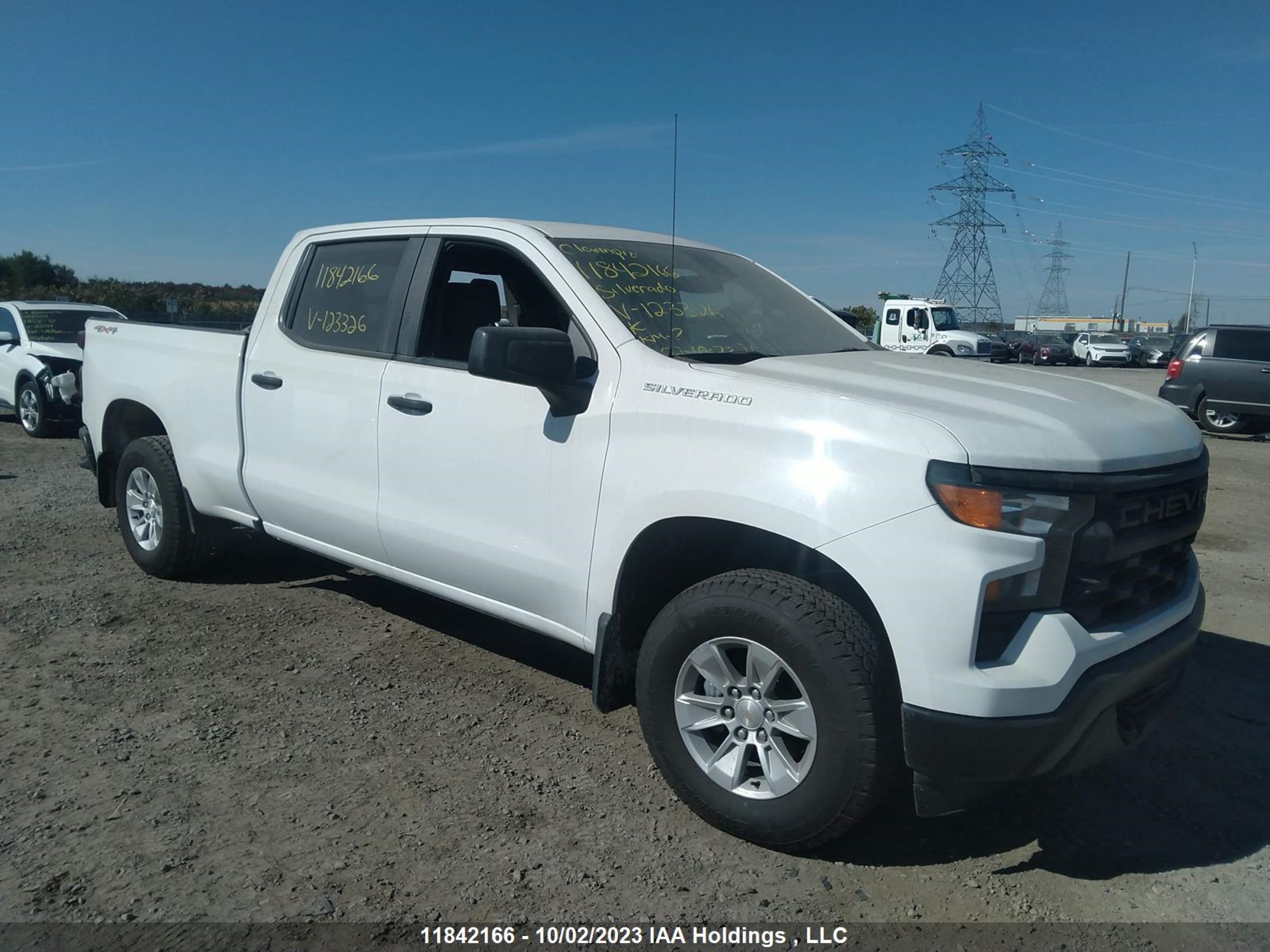 CHEVROLET SILVERADO 2023 1gcpdaek6pz123326