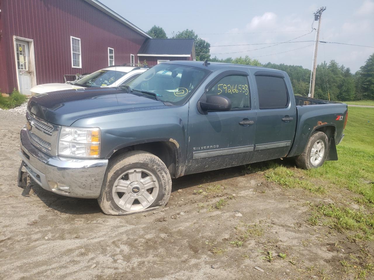 CHEVROLET SILVERADO 2012 1gcpkse74cf105278