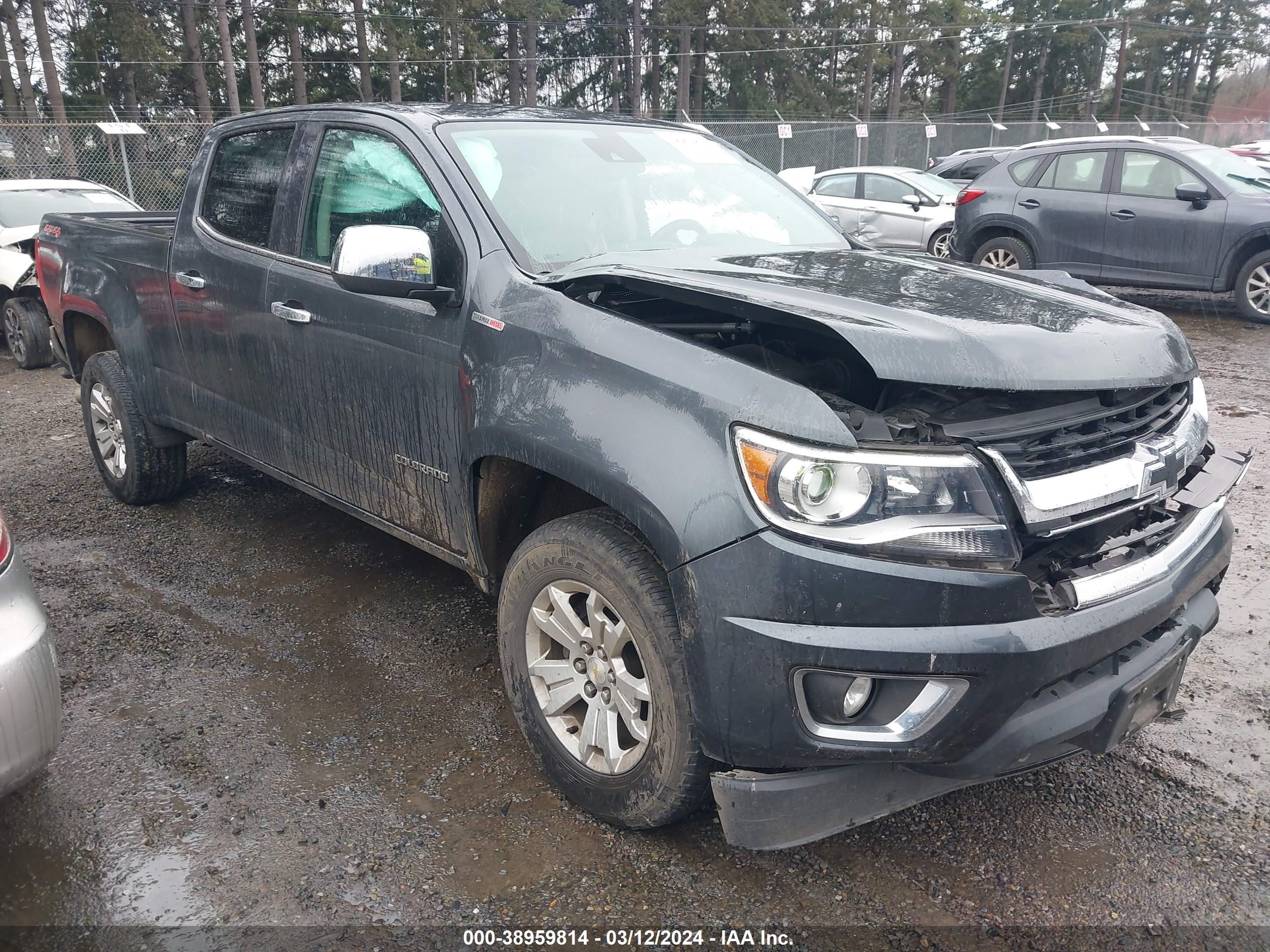 CHEVROLET COLORADO 2016 1gcptce16g1194191