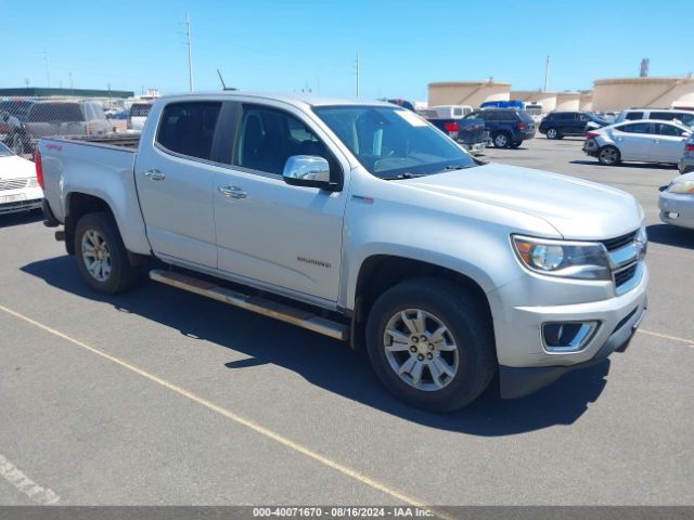 CHEVROLET COLORADO 2016 1gcptce18g1394554