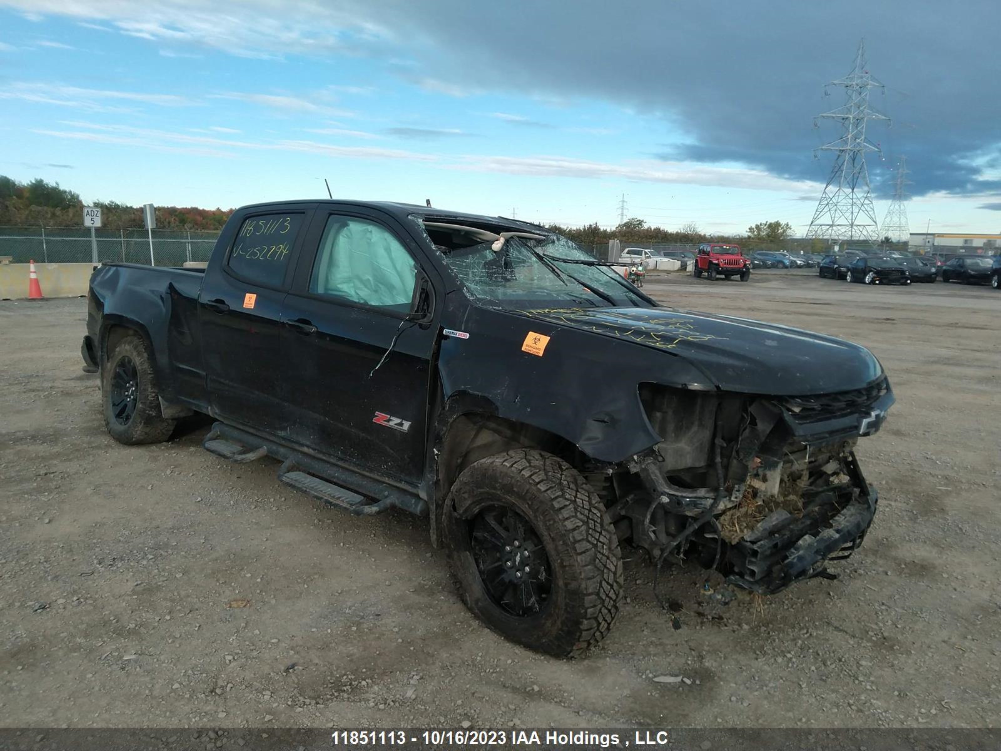 CHEVROLET COLORADO 2021 1gcptde19m1252294