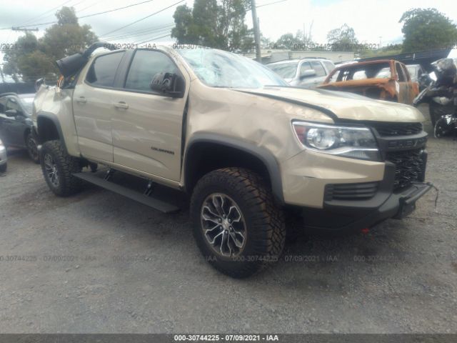 CHEVROLET COLORADO 2021 1gcptee11m1249623