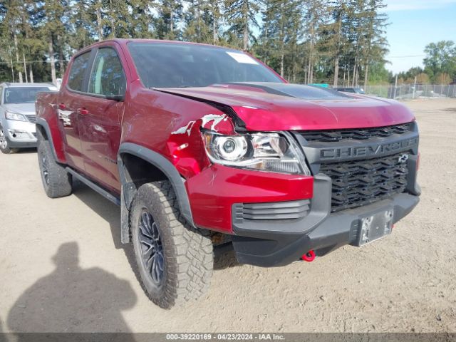 CHEVROLET COLORADO 2021 1gcptee17m1214939