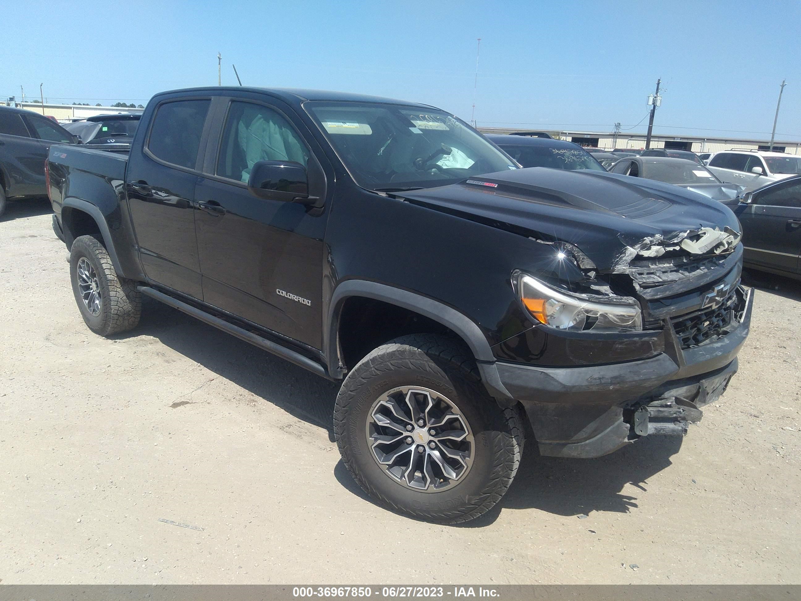 CHEVROLET COLORADO 2019 1gcptee1xk1191184