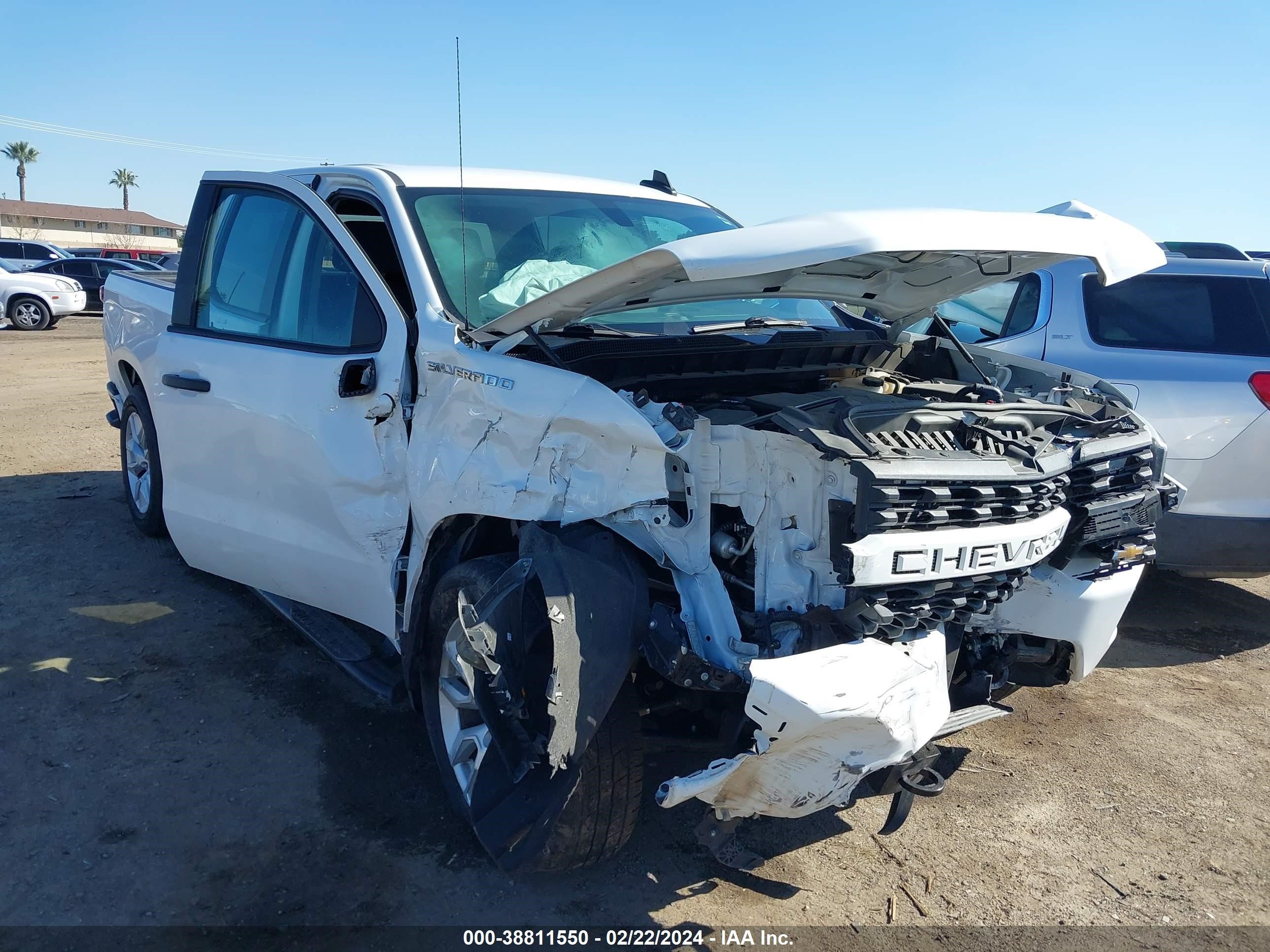 CHEVROLET SILVERADO 2021 1gcpwbef0mz123417