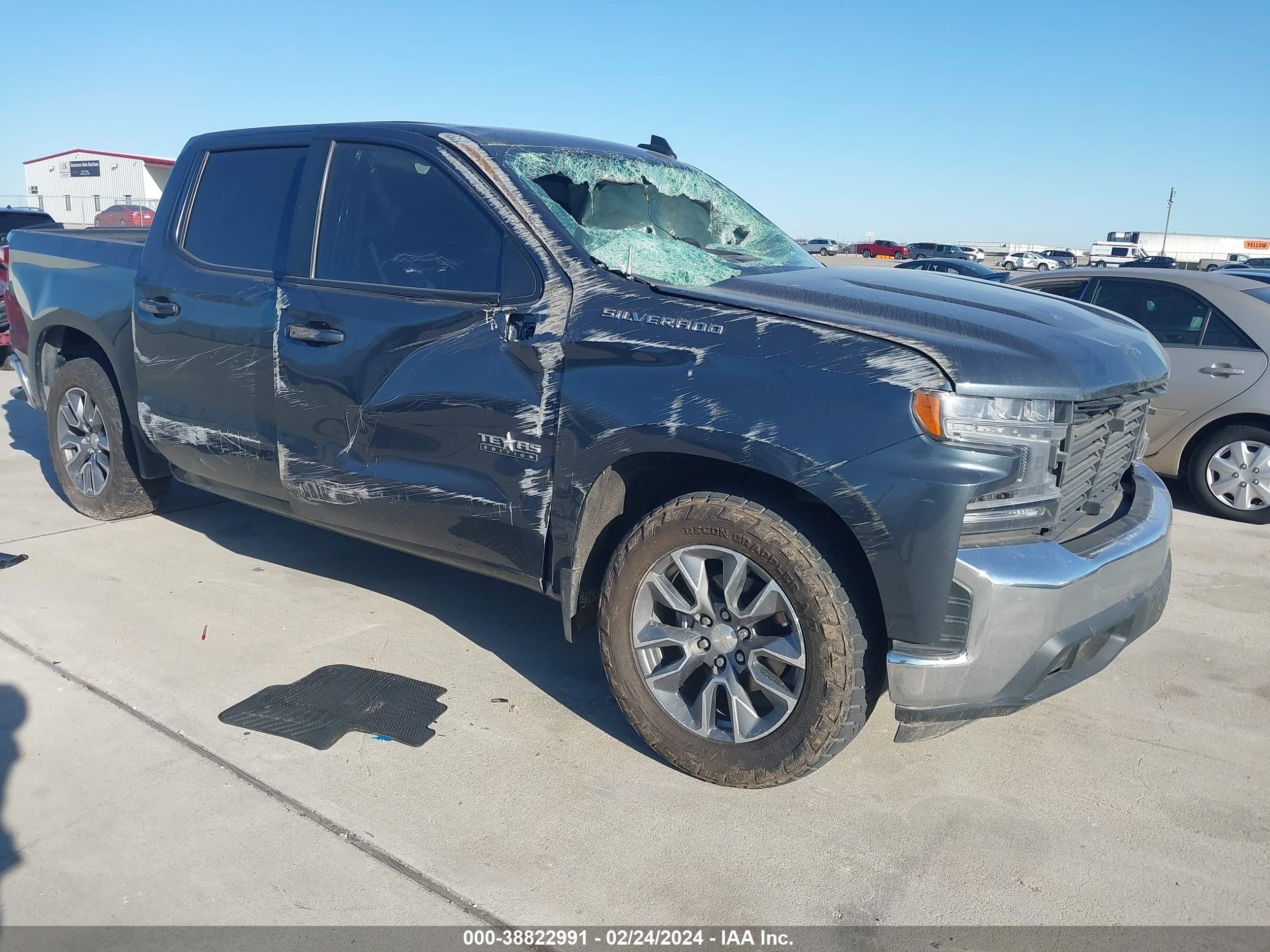 CHEVROLET SILVERADO 2022 1gcpwced1nz104557