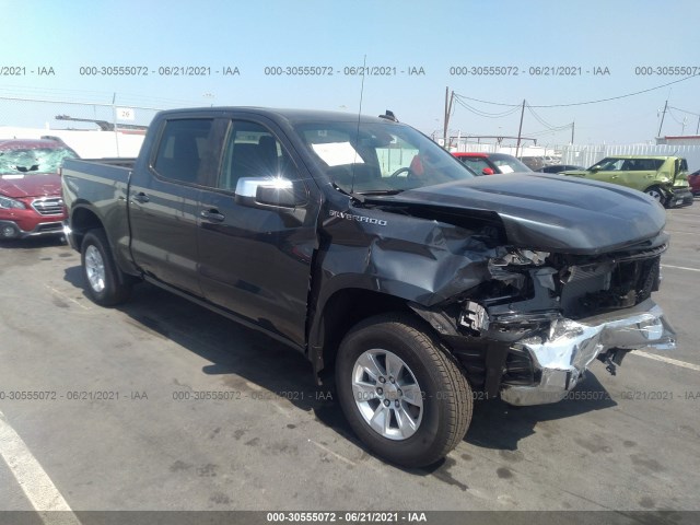 CHEVROLET SILVERADO 1500 2021 1gcpwced3mz250635