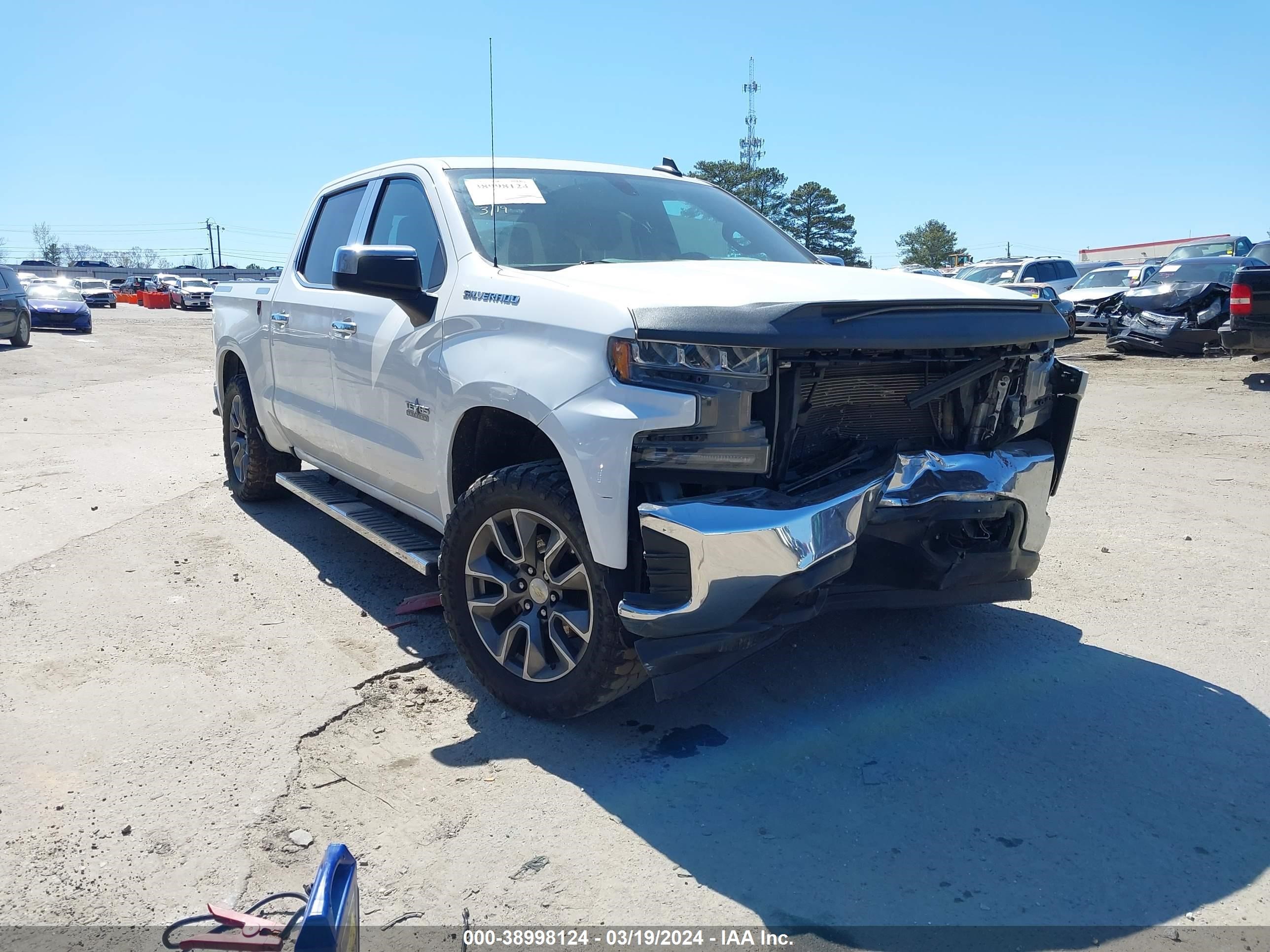 CHEVROLET SILVERADO 2019 1gcpwced9kz167028