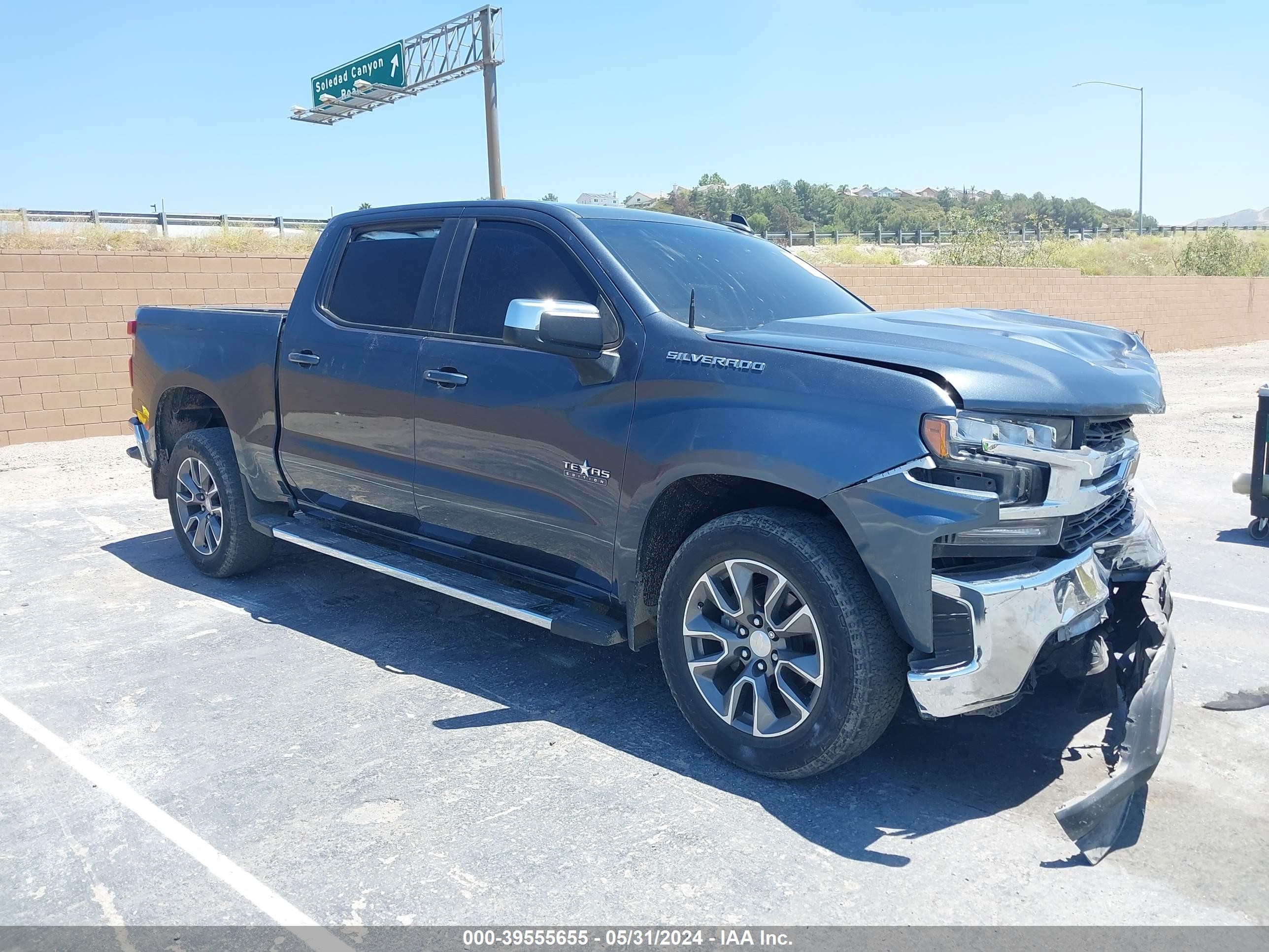 CHEVROLET SILVERADO 2021 1gcpwcekxmz435358