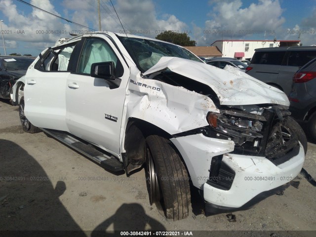 CHEVROLET SILVERADO 1500 2021 1gcpwded0mz272422