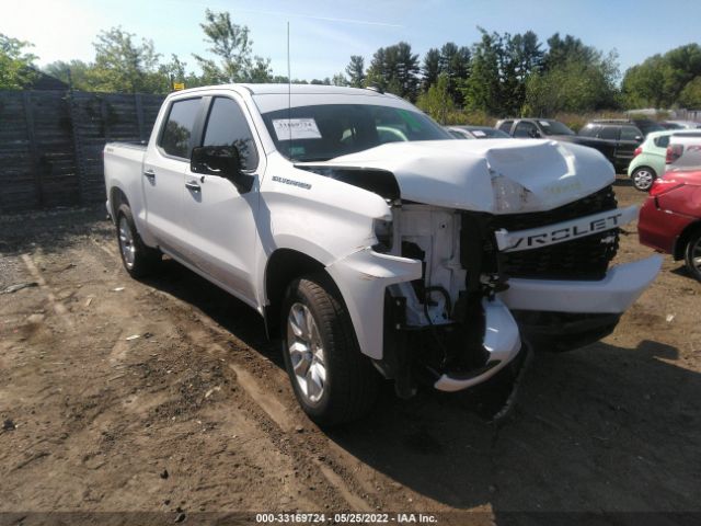 CHEVROLET SILVERADO 1500 2021 1gcpybek1mz184704