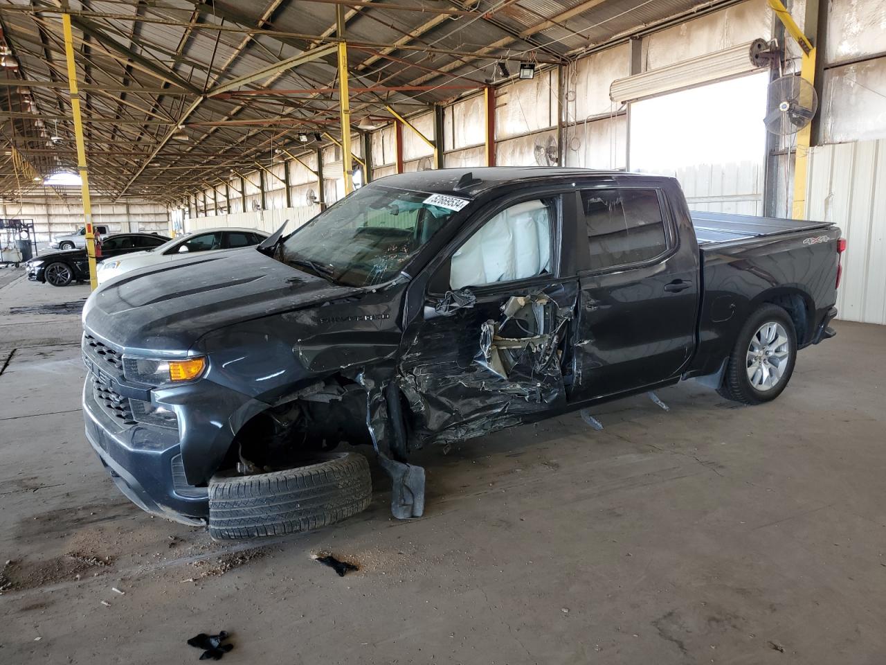 CHEVROLET SILVERADO 2021 1gcpybek5mz326102