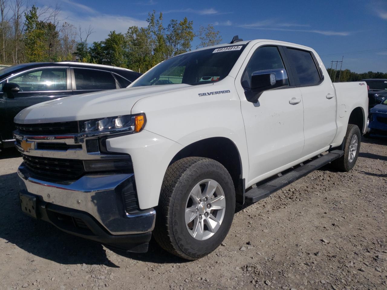 CHEVROLET SILVERADO 2022 1gcpydek1nz154289