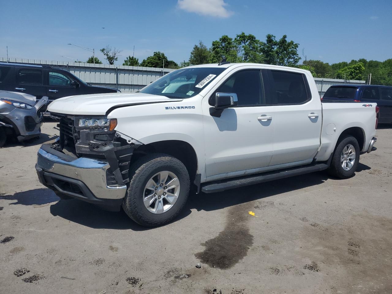 CHEVROLET SILVERADO 2022 1gcpydek4nz161091