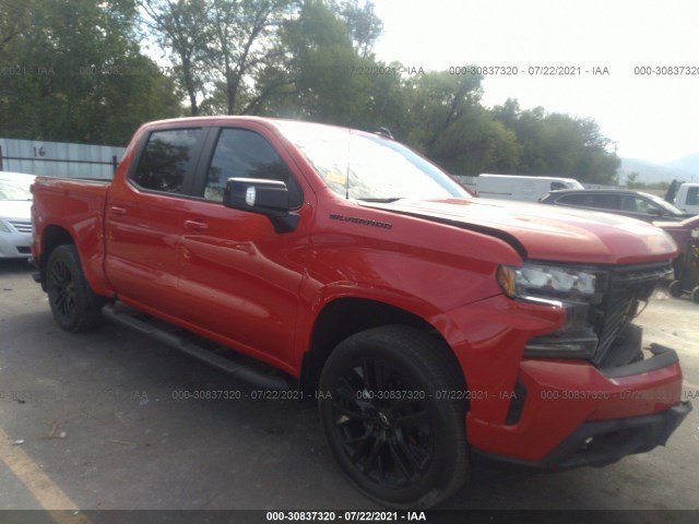 CHEVROLET SILVERADO 1500 2021 1gcpyeek4mz214182