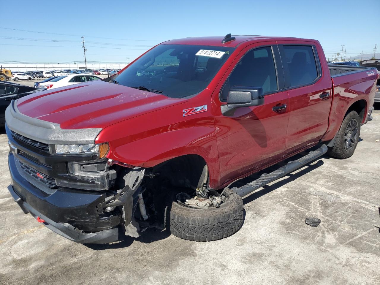 CHEVROLET SILVERADO 2021 1gcpyfed0mz418534