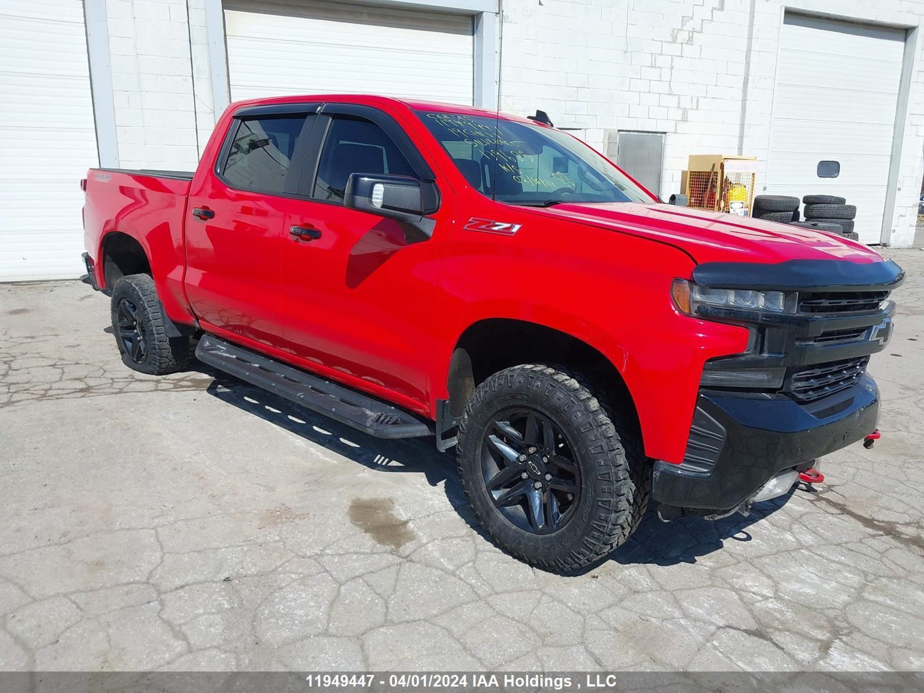 CHEVROLET SILVERADO 2019 1gcpyfedxkz139685