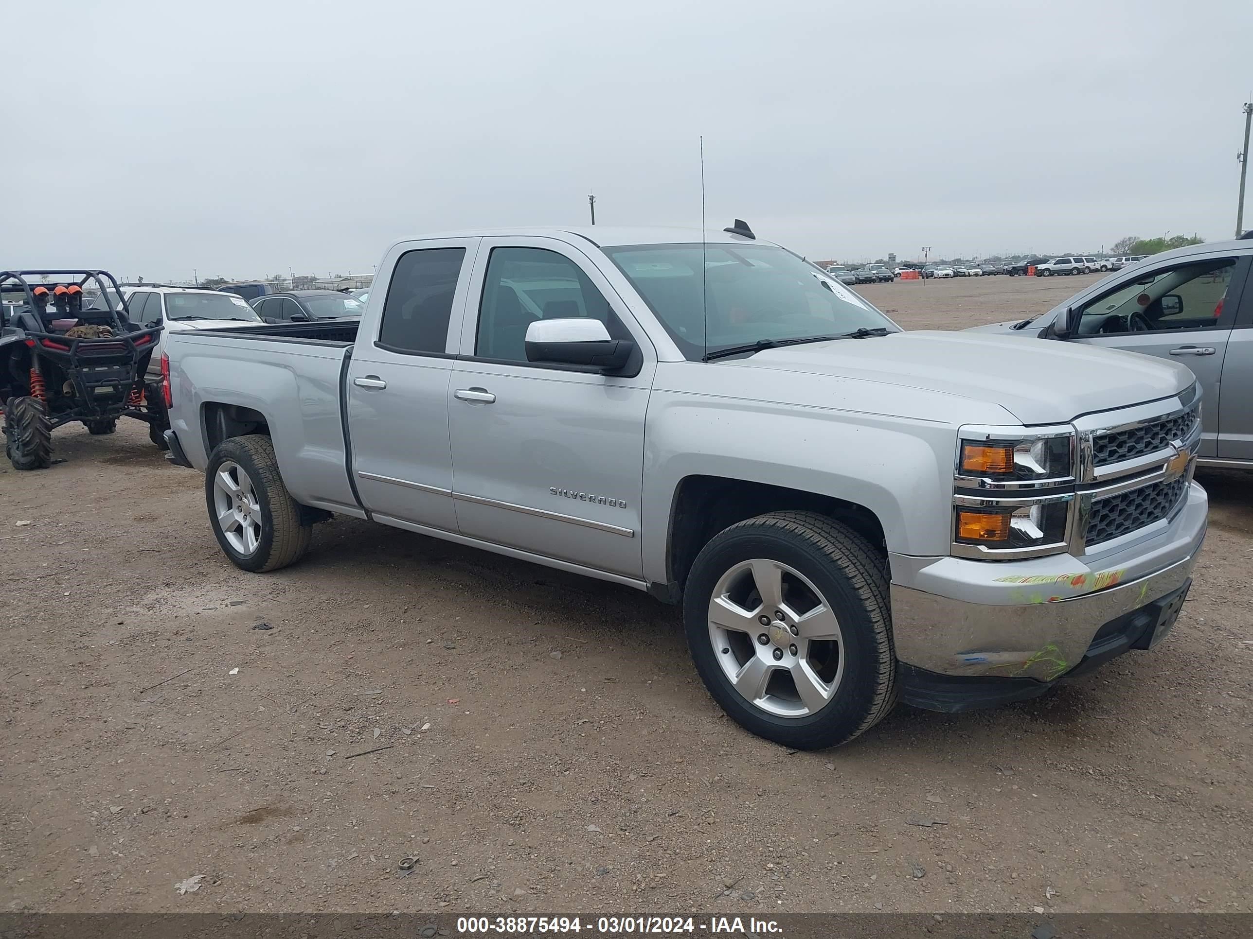 CHEVROLET SILVERADO 2015 1gcrcpecxfz374274