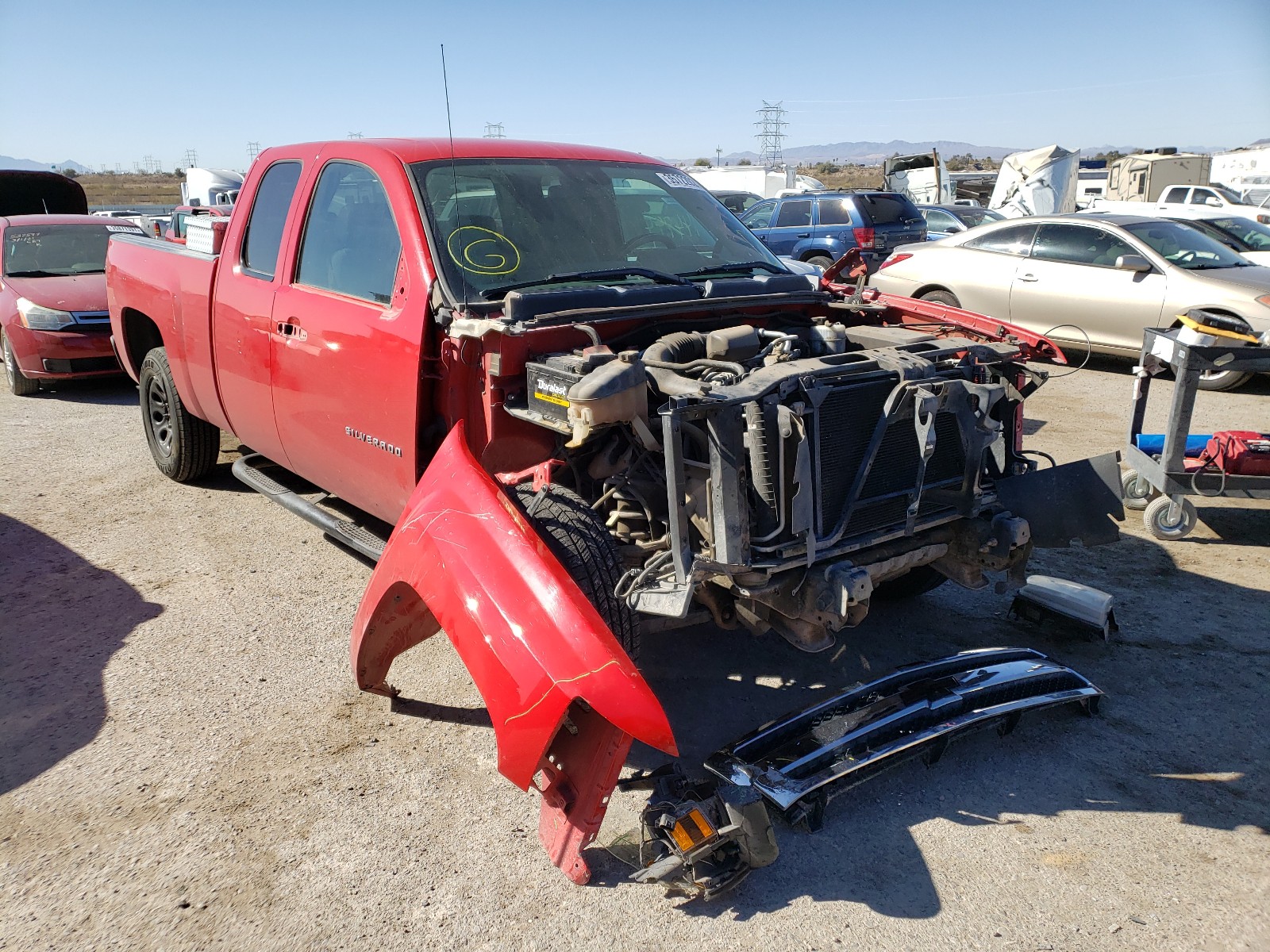 CHEVROLET SILVERADO 2011 1gcrcpexxbz383165