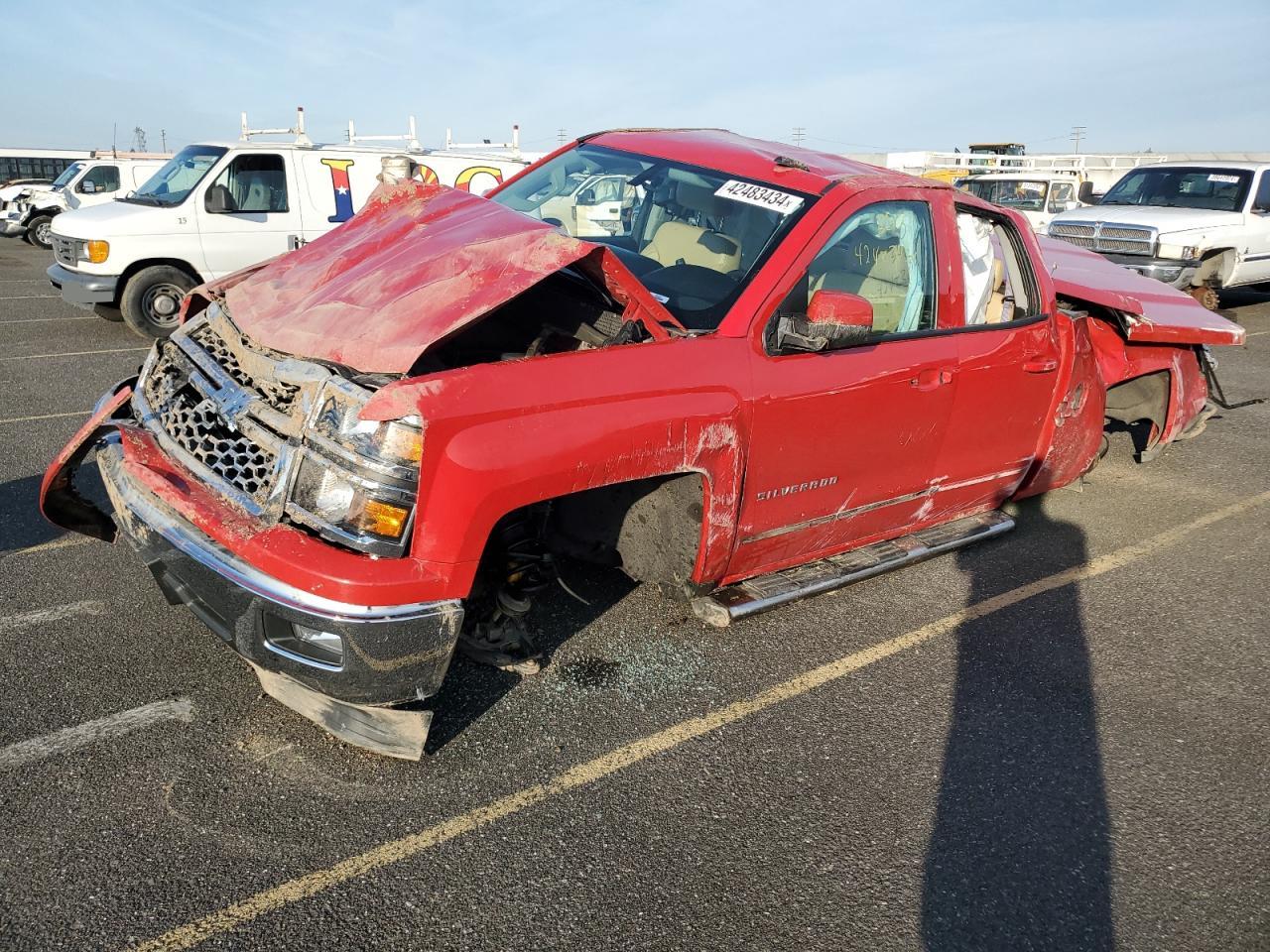 CHEVROLET SILVERADO 2015 1gcrcrec0fz243172