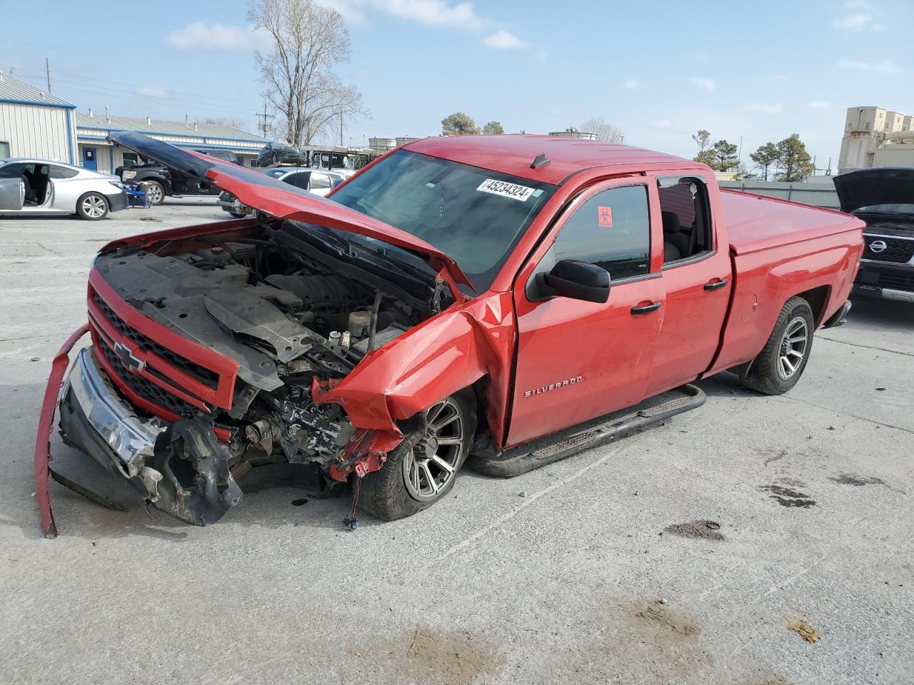 CHEVROLET SILVERADO 2014 1gcrcrec1ez407950