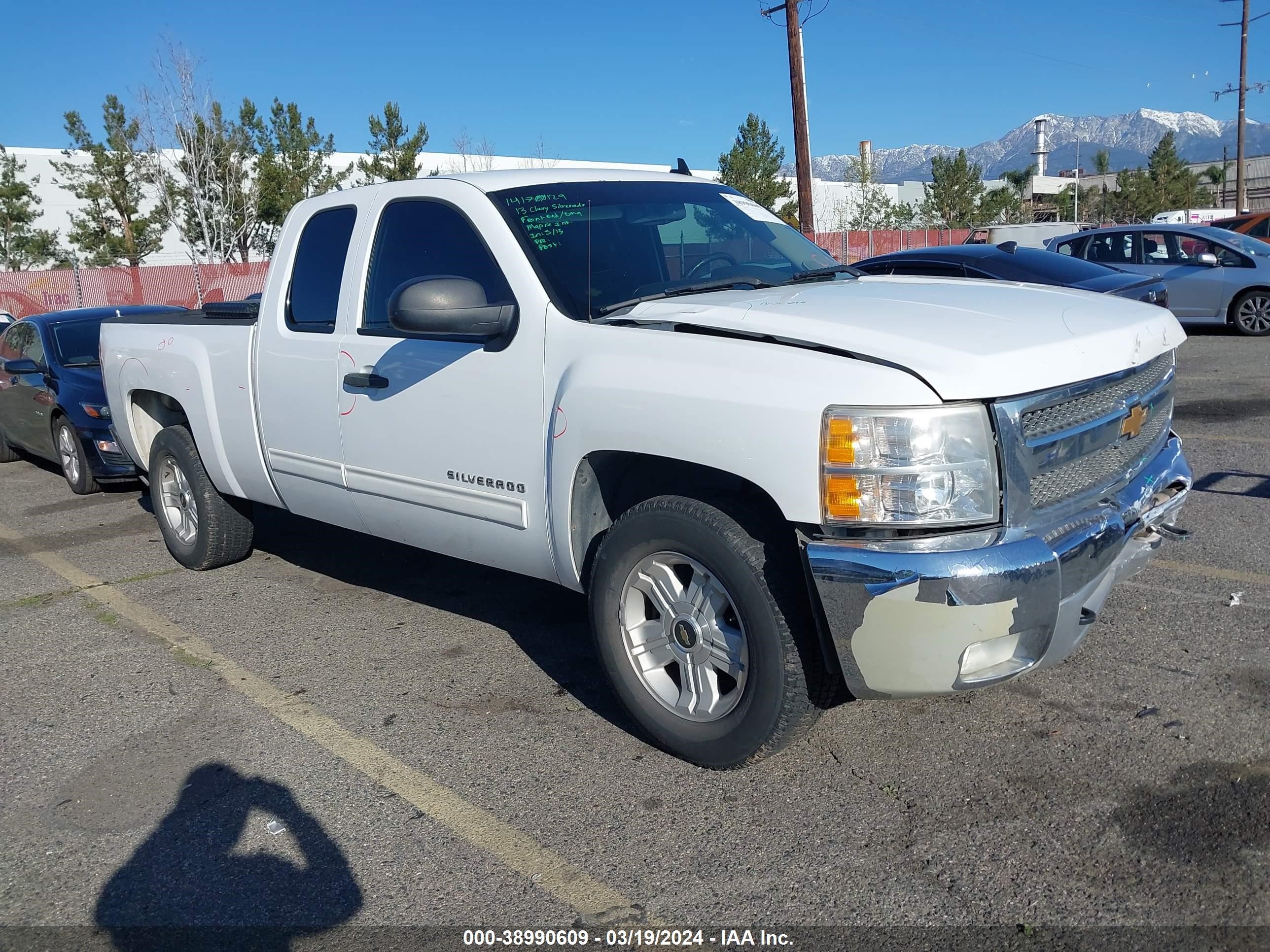 CHEVROLET SILVERADO 2013 1gcrcse00dz263318