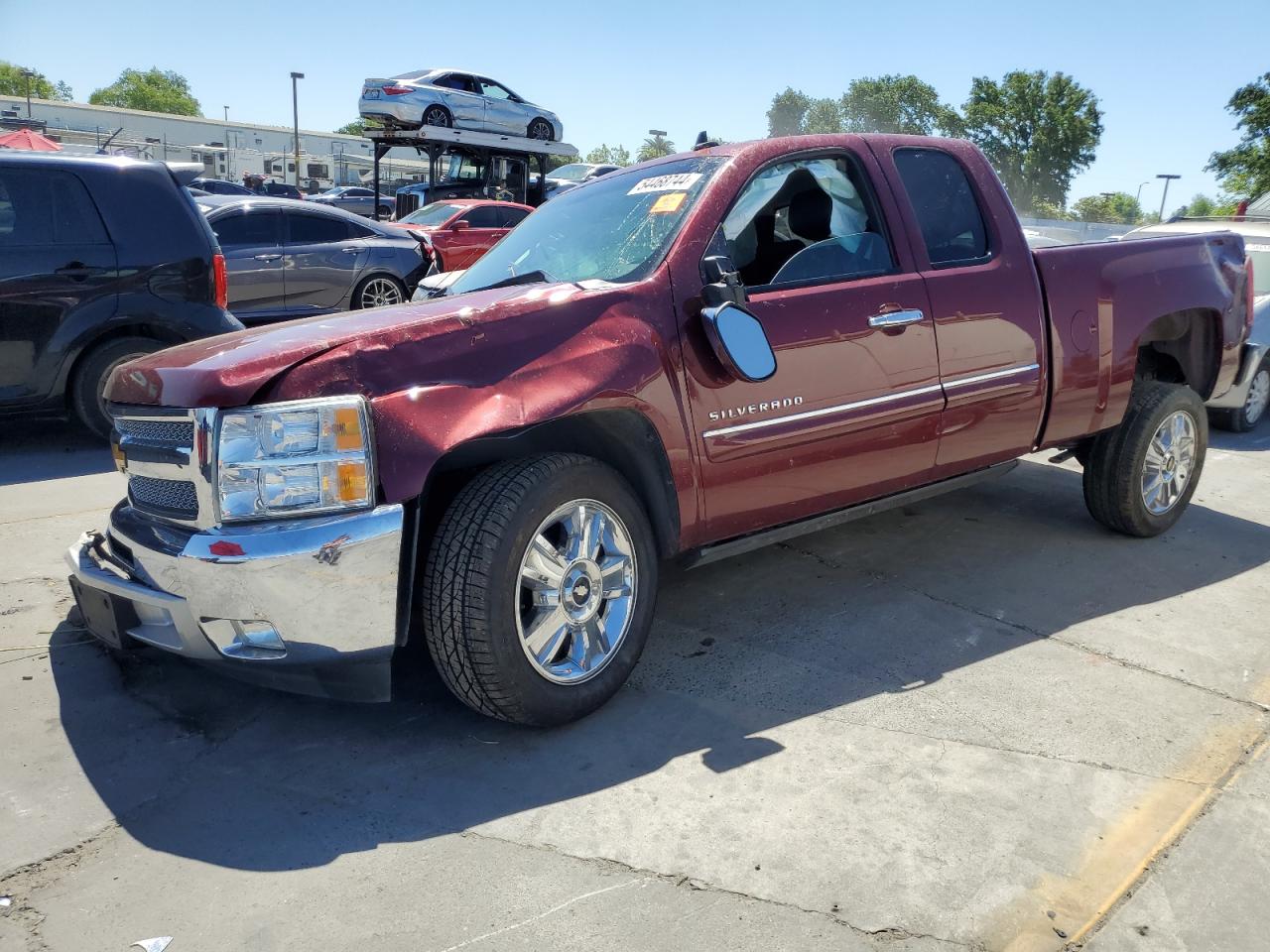 CHEVROLET SILVERADO 2013 1gcrcse08dz154475