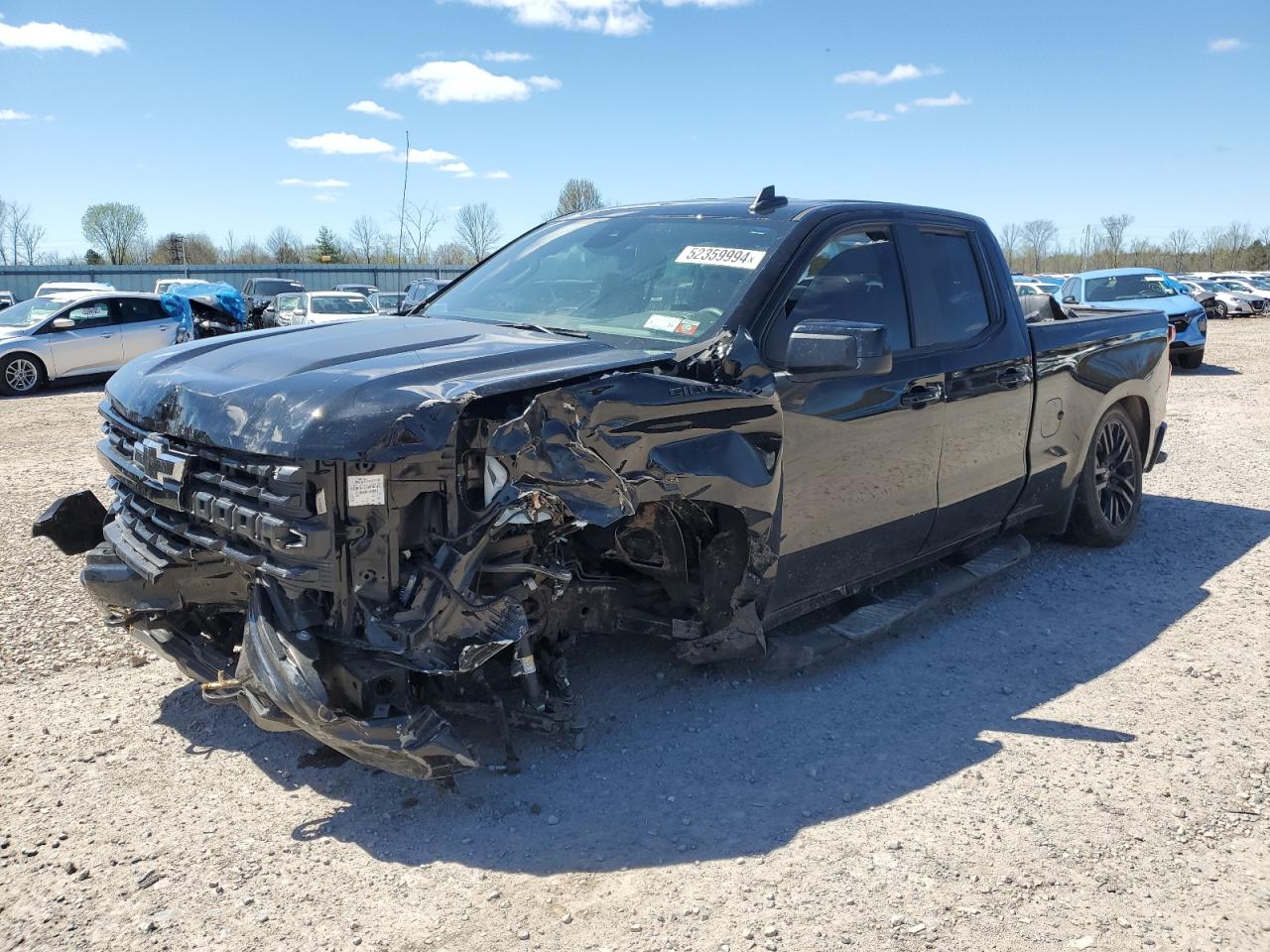 CHEVROLET SILVERADO 2022 1gcrdeek1nz585936