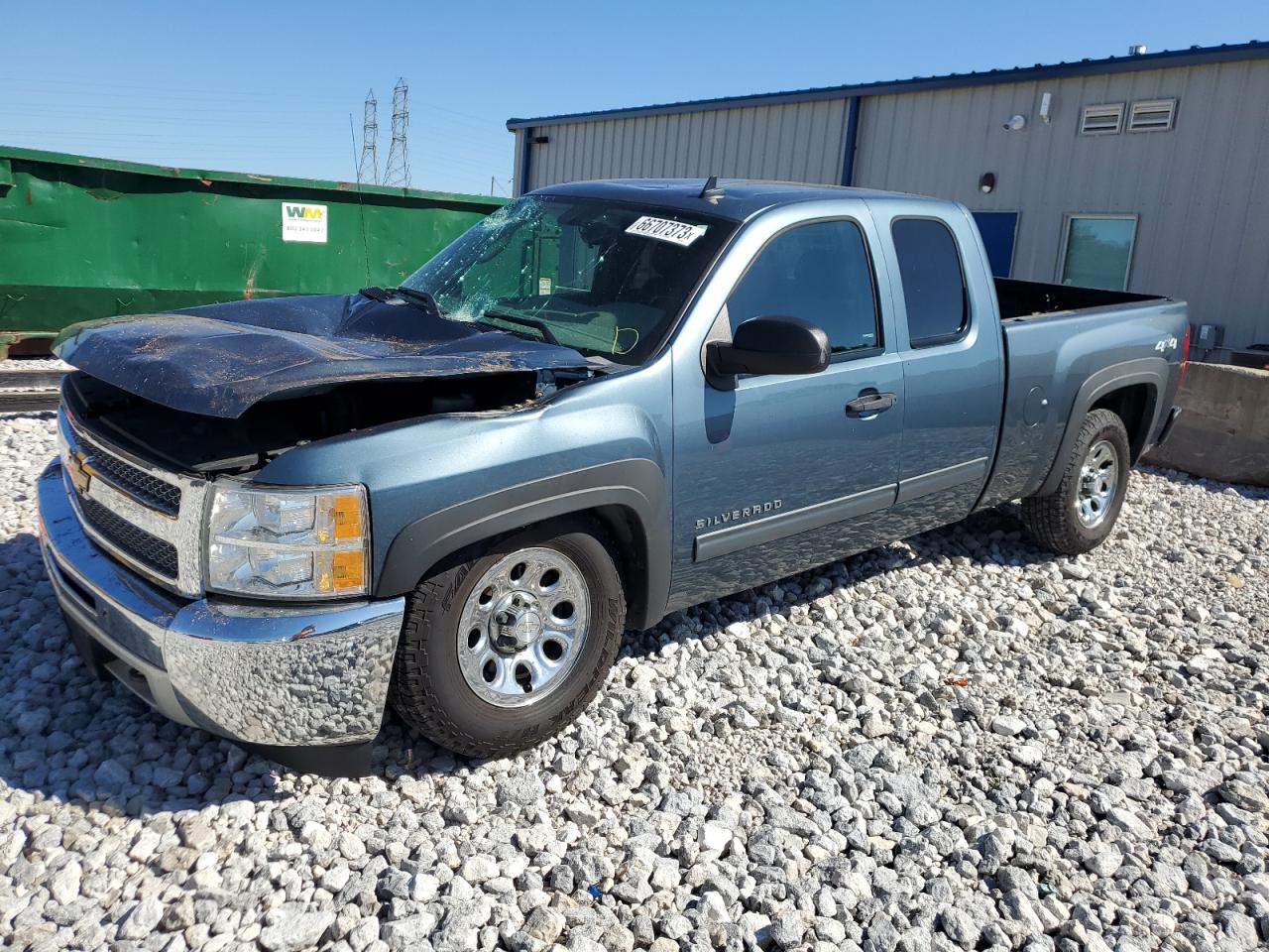 CHEVROLET SILVERADO 2013 1gcrkreaxdz109817