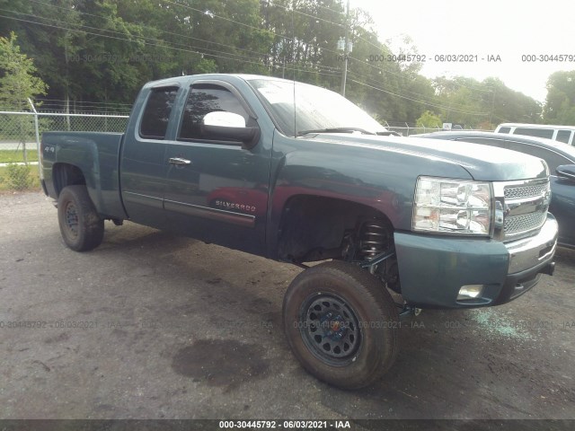 CHEVROLET SILVERADO 1500 2011 1gcrkse31bz438668