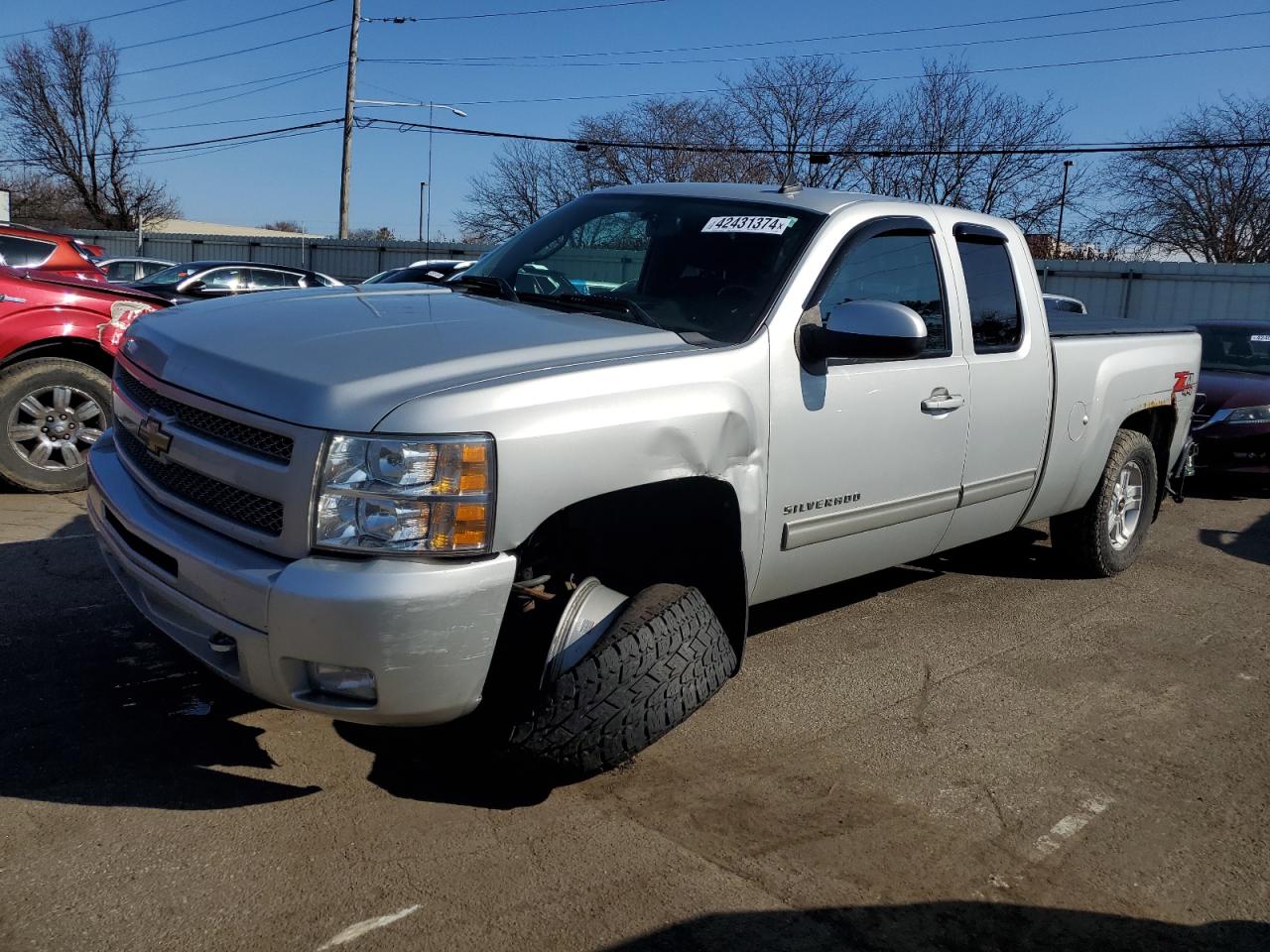 CHEVROLET SILVERADO 2011 1gcrkse33bz185580