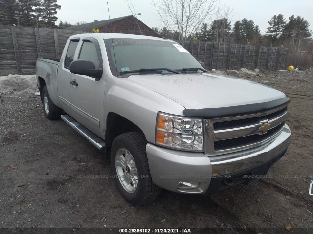 CHEVROLET SILVERADO 1500 2011 1gcrkse33bz186079