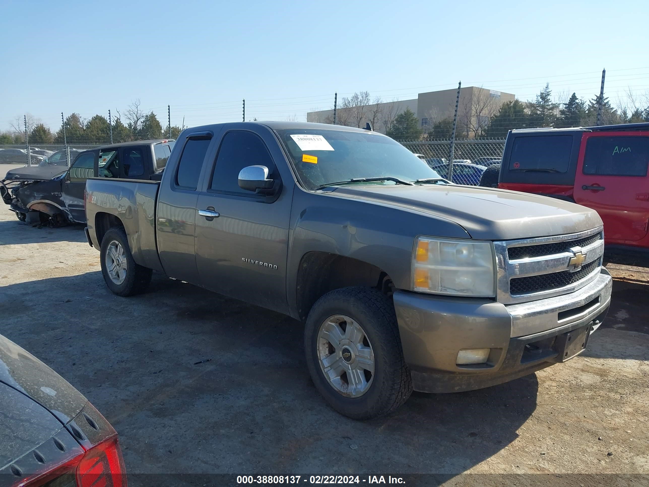 CHEVROLET SILVERADO 2011 1gcrkse34bz317486