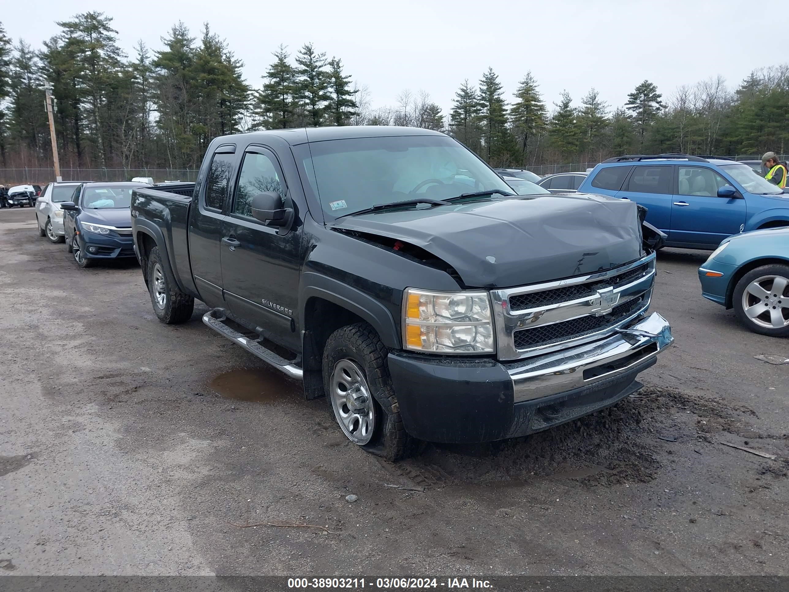 CHEVROLET SILVERADO 2011 1gcrkse34bz336233