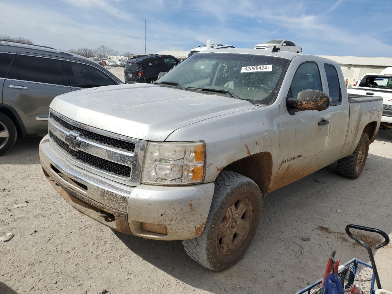 CHEVROLET SILVERADO 2011 1gcrkse36bz379441