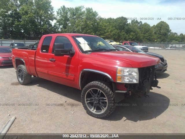 CHEVROLET SILVERADO 1500 2011 1gcrkse37bz375186