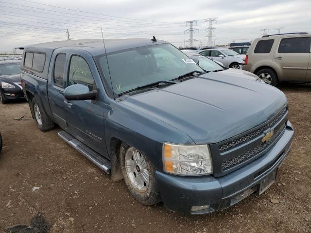 CHEVROLET 1500 SILVE 2011 1gcrkse38bz150582