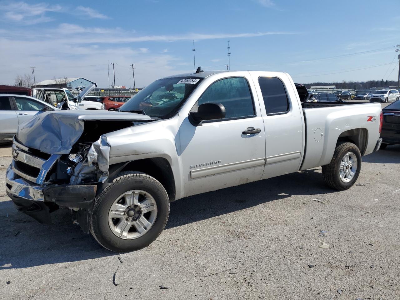 CHEVROLET SILVERADO 2011 1gcrkse39bz401772