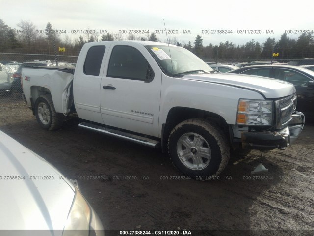 CHEVROLET SILVERADO 1500 2012 1gcrkse71cz116830