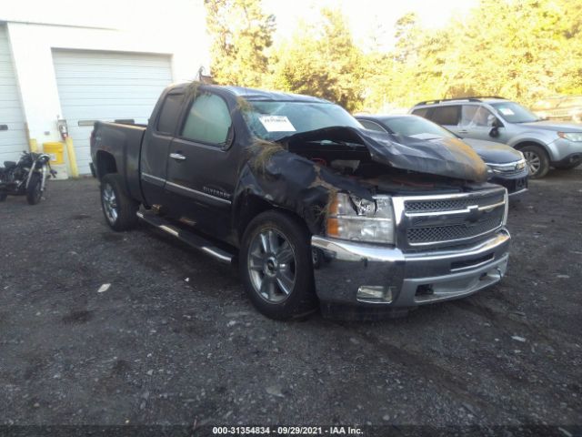 CHEVROLET SILVERADO 1500 2012 1gcrkse71cz129951