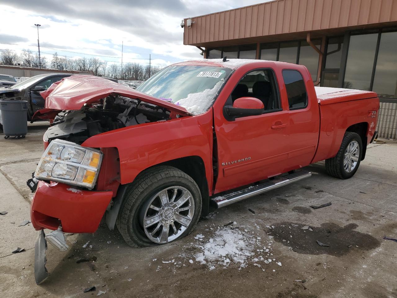 CHEVROLET SILVERADO 2012 1gcrkse71cz191687