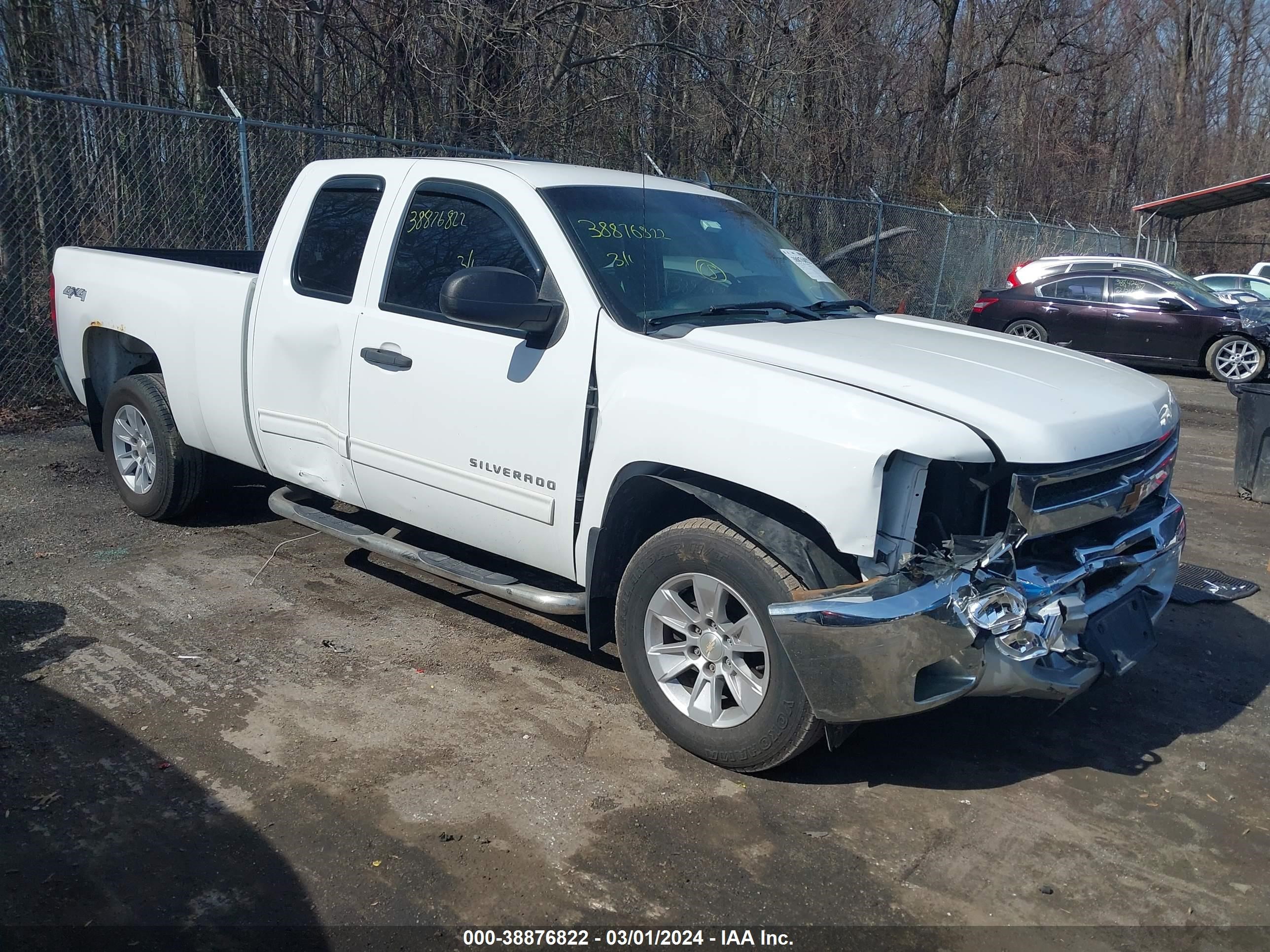 CHEVROLET SILVERADO 2013 1gcrkse71dz315555