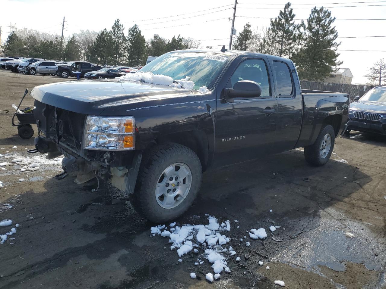 CHEVROLET SILVERADO 2013 1gcrkse71dz381622