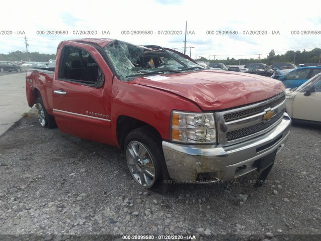 CHEVROLET SILVERADO 1500 2012 1gcrkse72cz203216