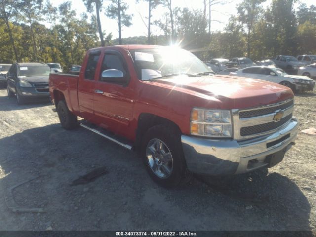 CHEVROLET SILVERADO 1500 2012 1gcrkse72cz304613