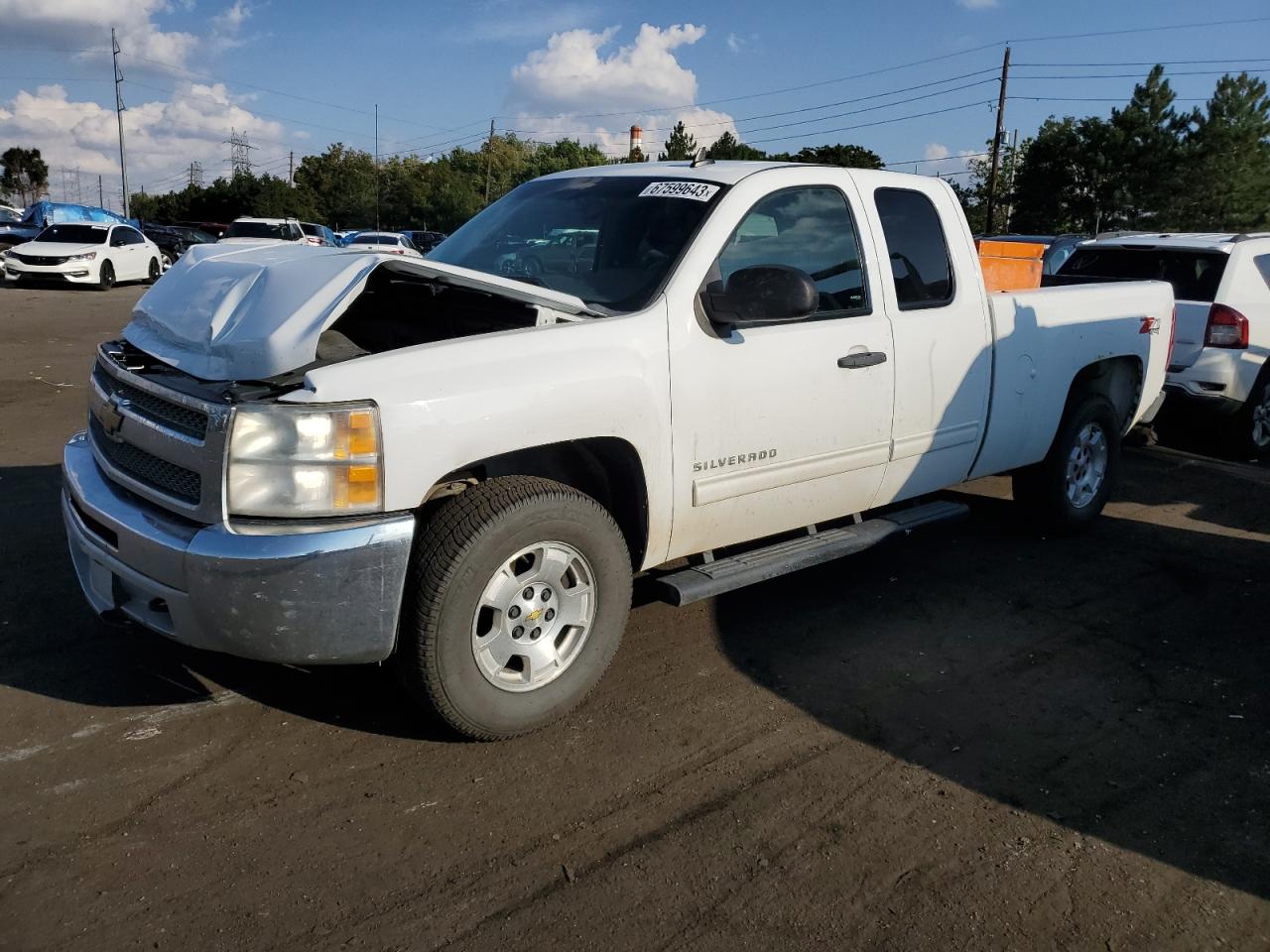 CHEVROLET SILVERADO 2013 1gcrkse72dz328461