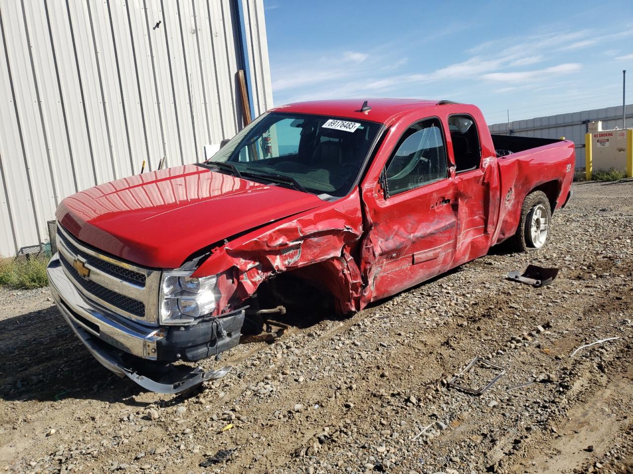 CHEVROLET SILVERADO 2013 1gcrkse73dz109394