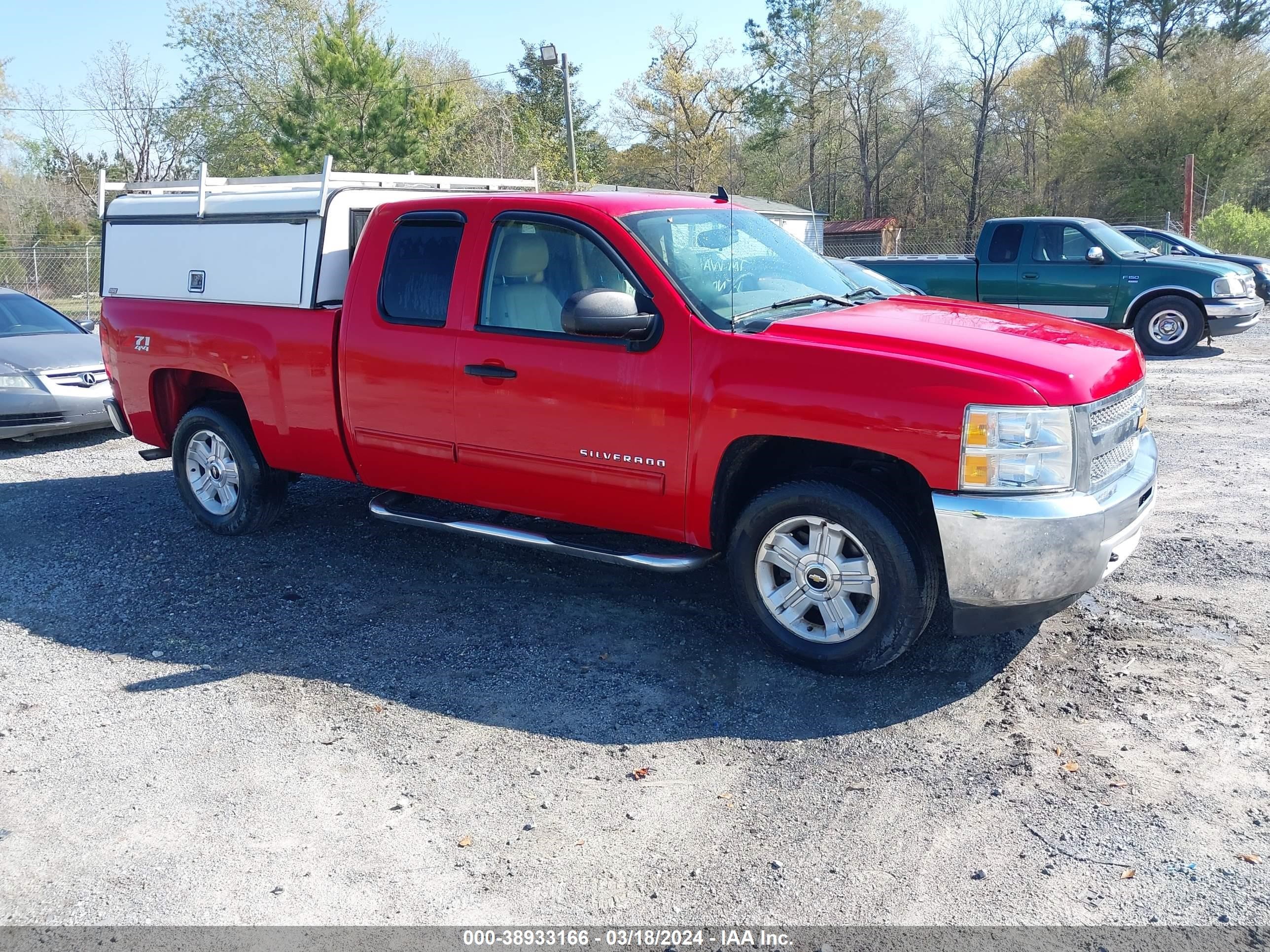 CHEVROLET SILVERADO 2013 1gcrkse73dz154433