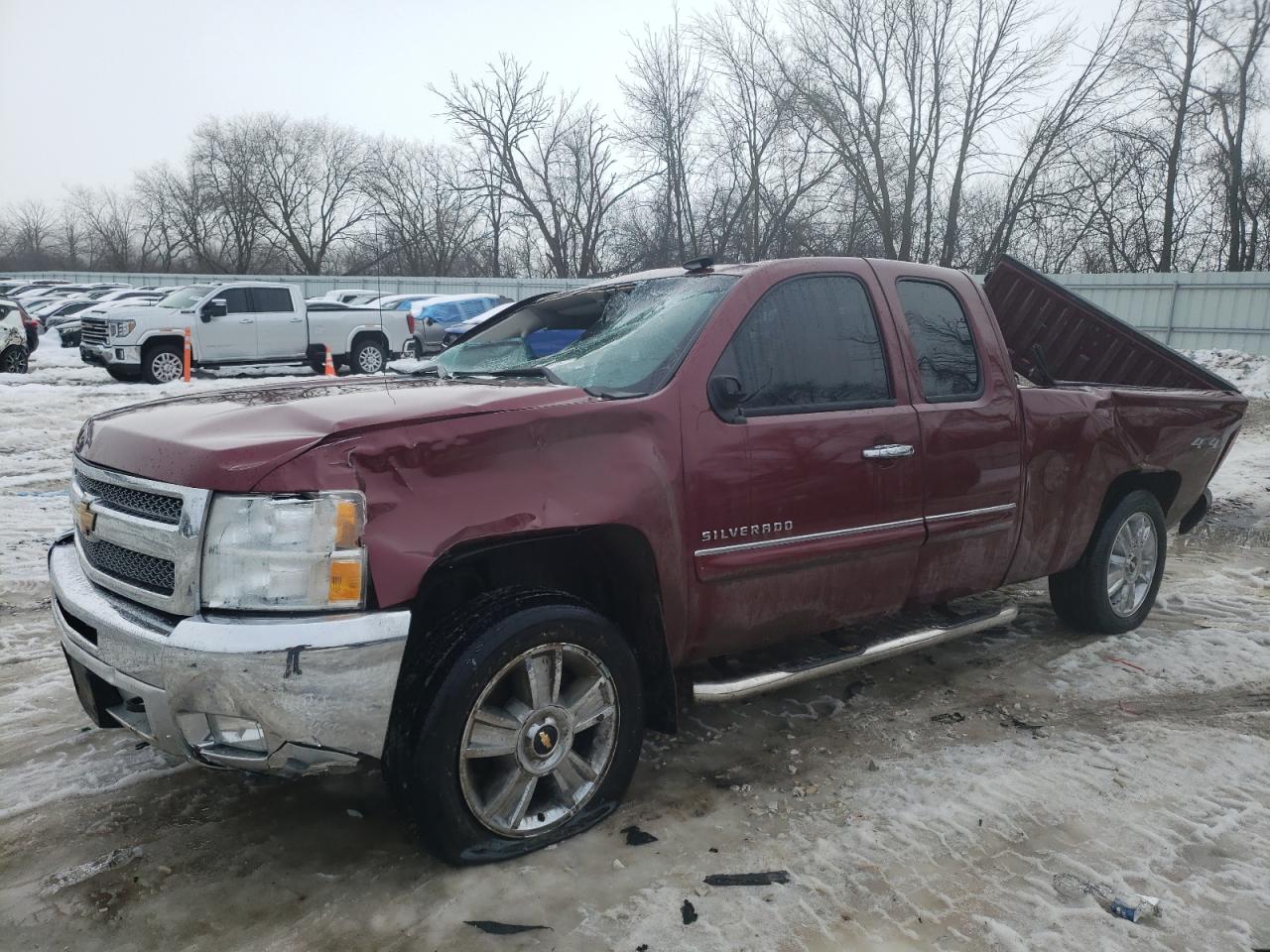 CHEVROLET SILVERADO 2013 1gcrkse73dz243435