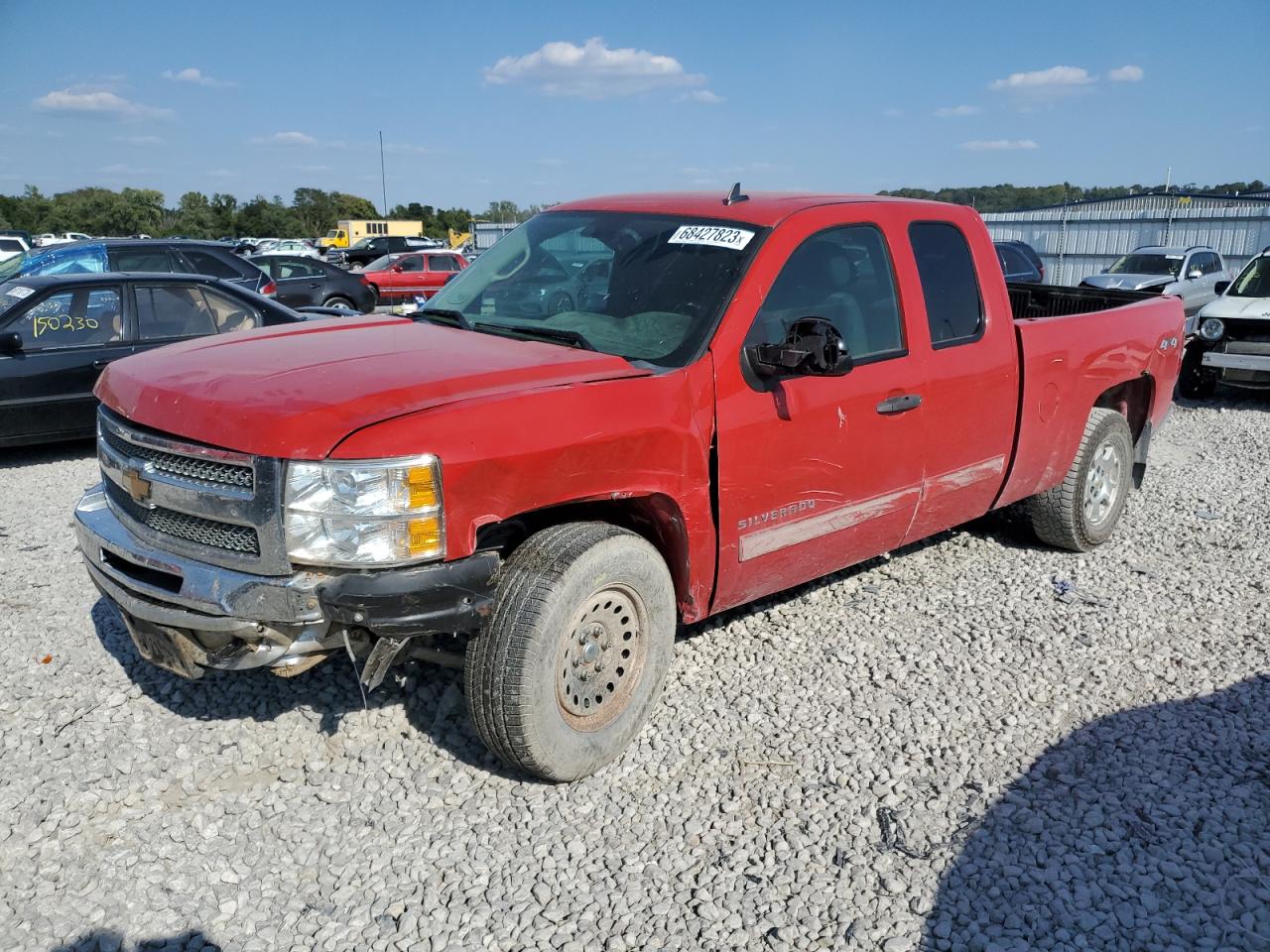 CHEVROLET SILVERADO 2012 1gcrkse74cz131158